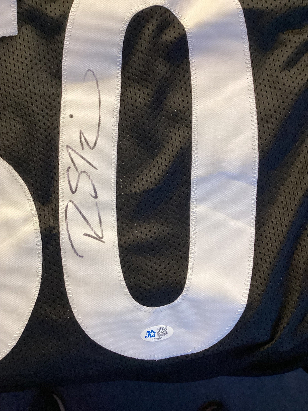 Ryan Shazier Signed Pittsburgh Steelers Black Jersey Autographed NFL