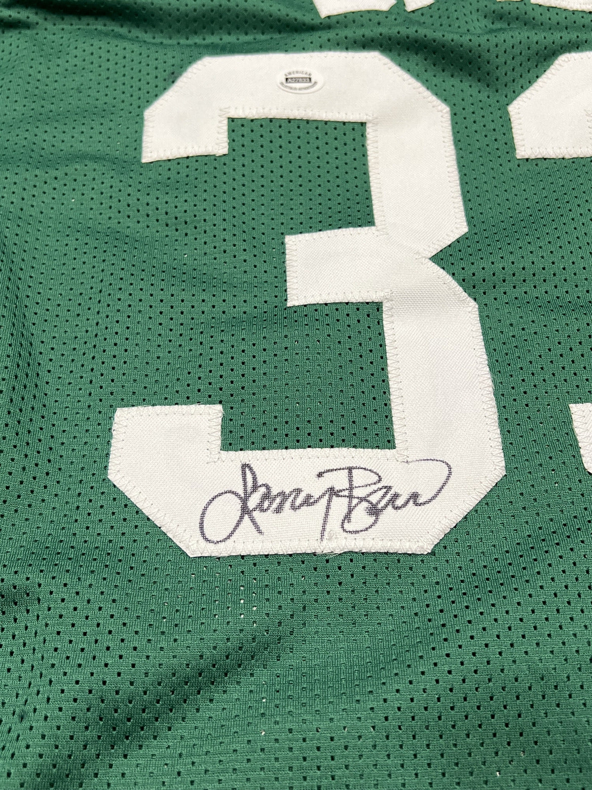 Larry Bird Signed Boston Celtics Green Jersey with COA