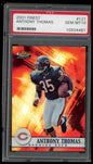 2001 Finest #121 Anthony Thomas PSA 10 #/1000