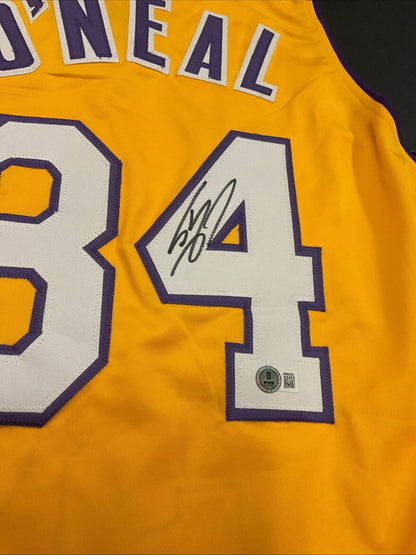 Shaquille O'Neal Signed Custom Los Angeles Jersey - Beckett Authenticated