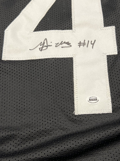 George Pickens Signed Pittsburgh Steelers Black Jersey with COA