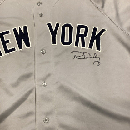 Ron Guidry Signed New York Yankees Russell Athletic Jersey With SGC COA Large