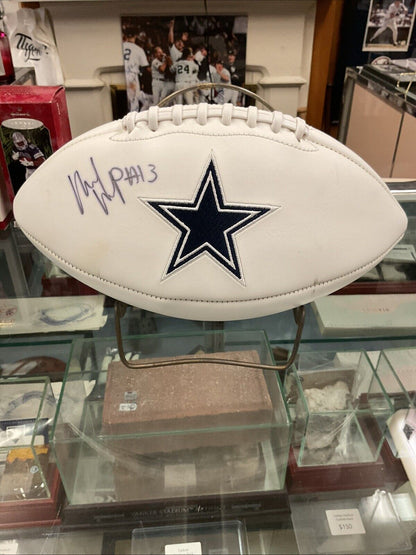 Michael Gallup autographed owboys footall Super Bowl championship JSA Coa 