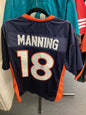 Peyton Manning #18 Denver Broncos Signed Navy Jersey