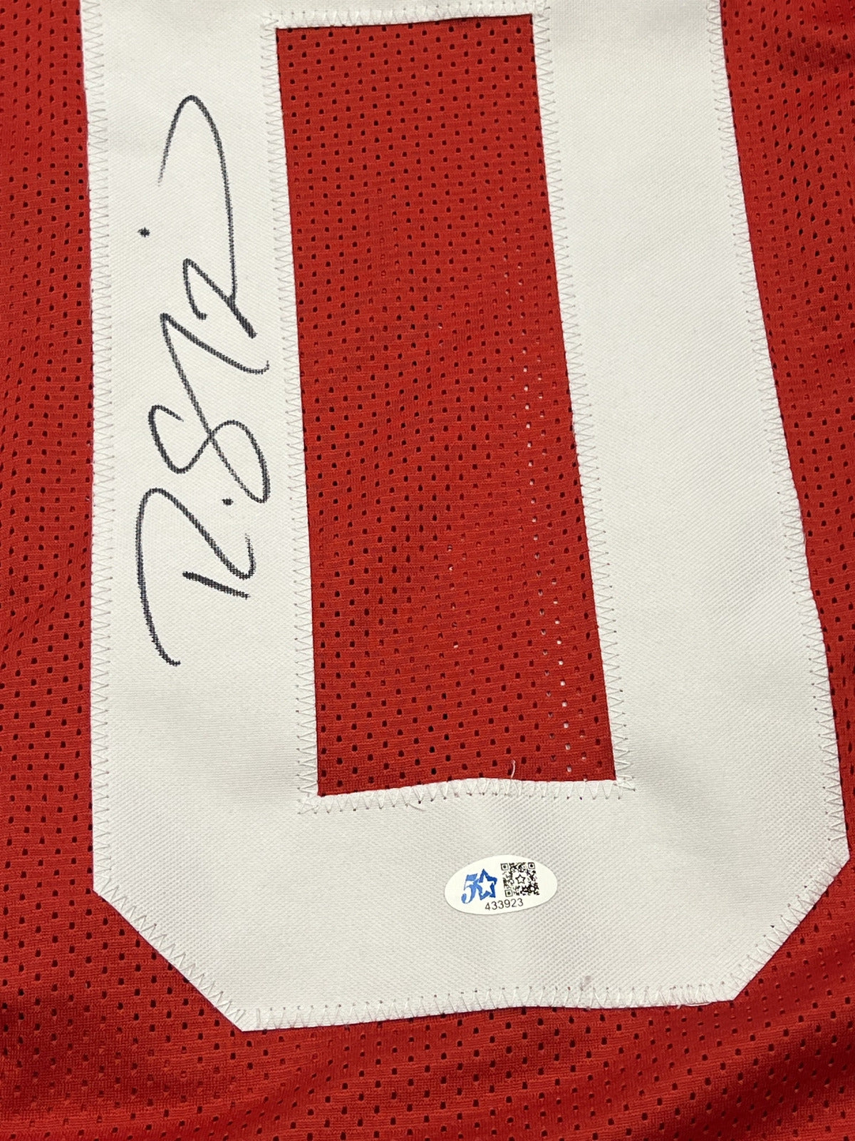 Ryan Shazier Signed Ohio State Buckeyes Red Jersey