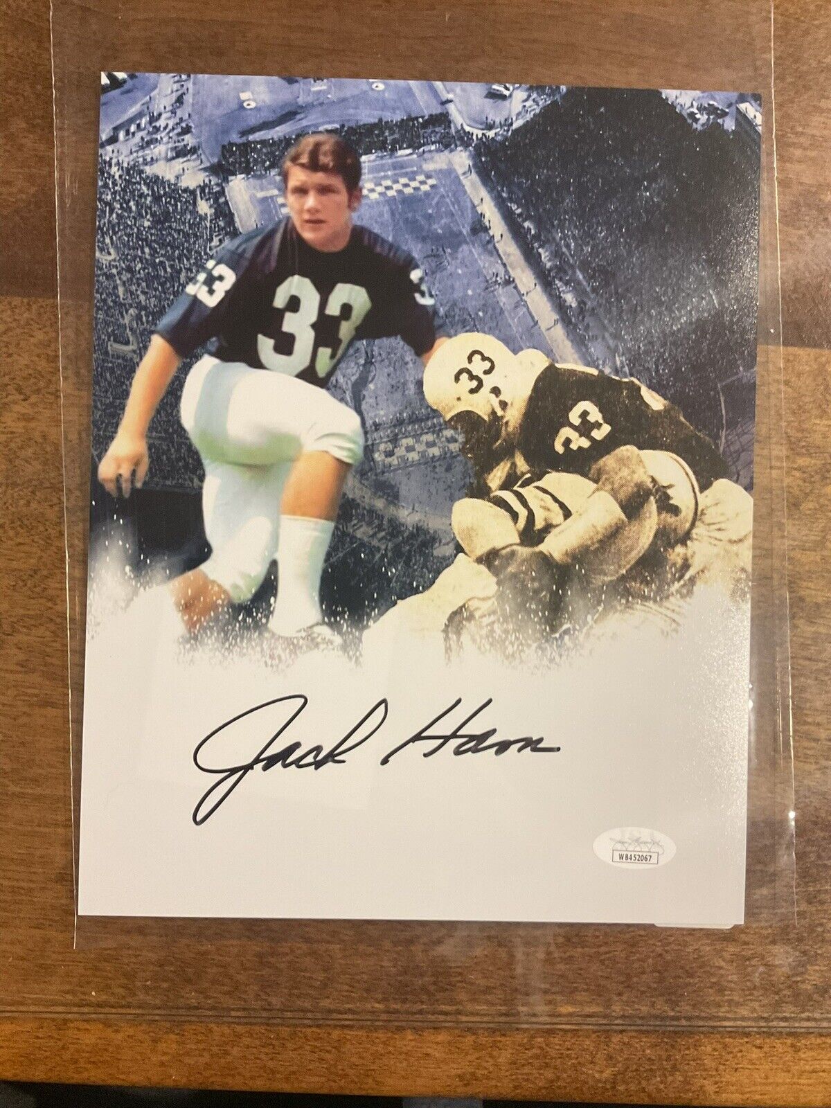 Jack Ham Autographed 8x10 NFL Photo