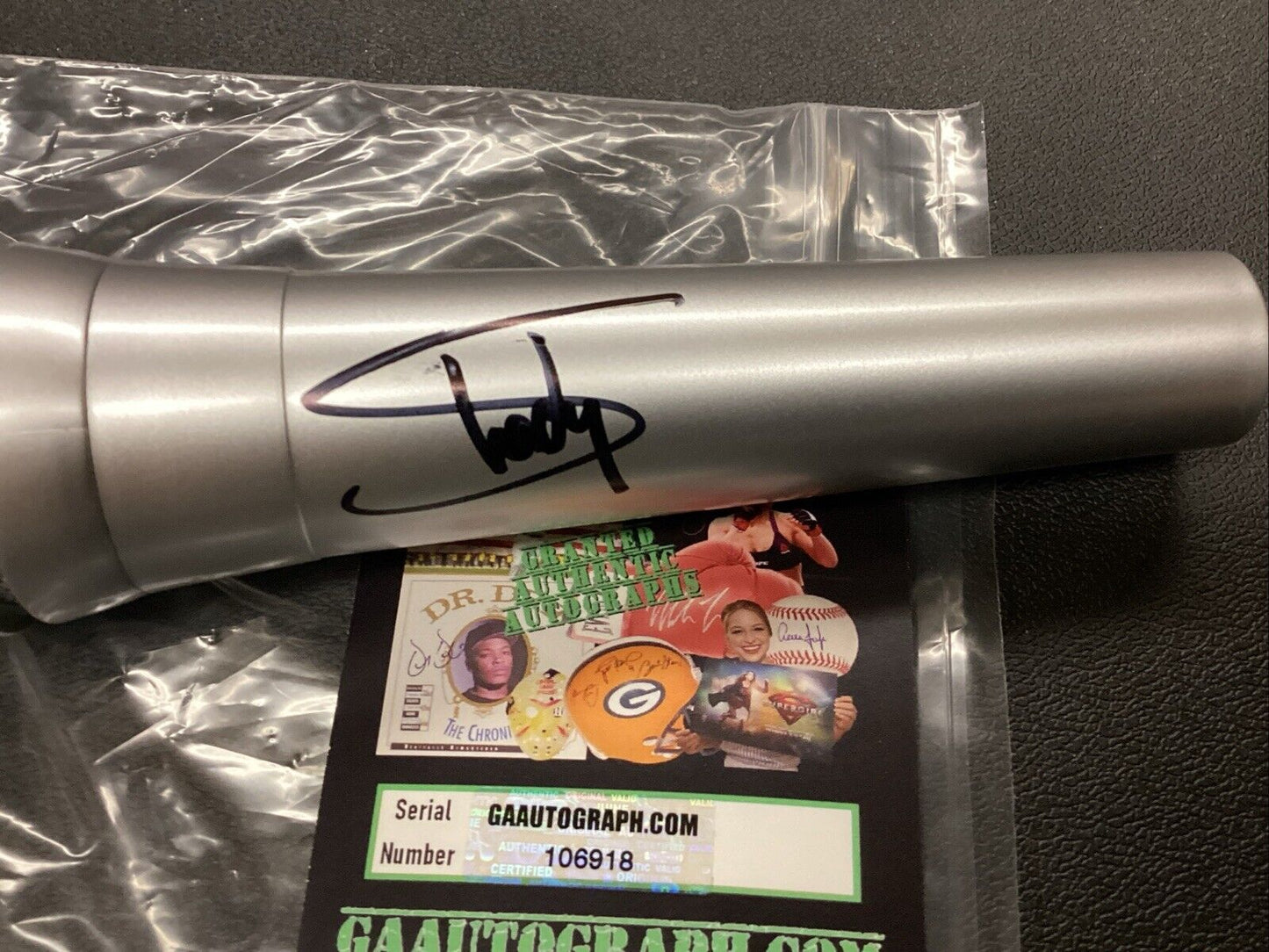 Eminem SHADY Autographed Signed Microphone COA