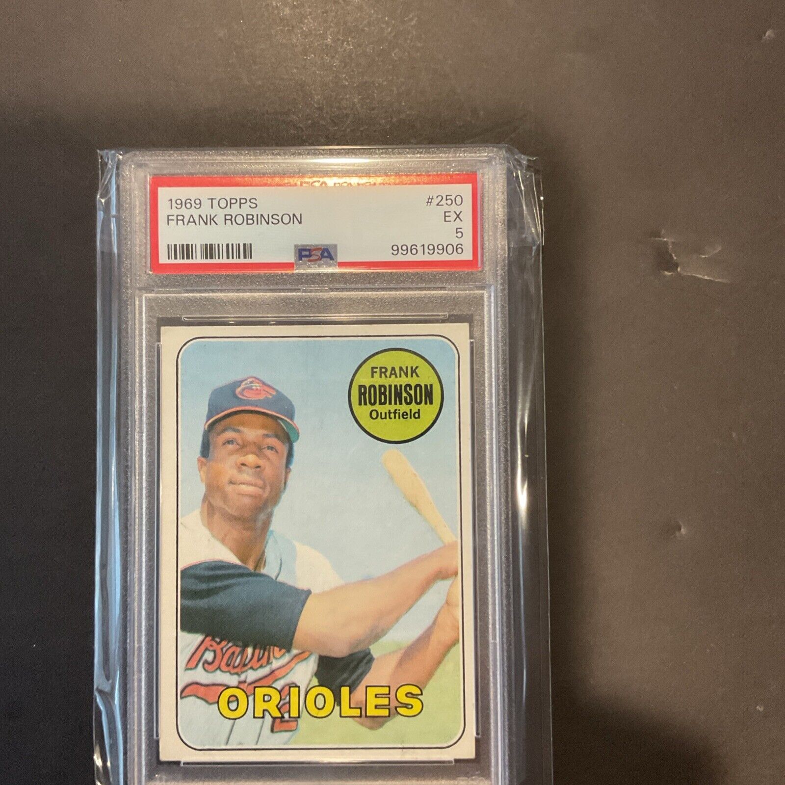 Frank Robinson 1969 Topps Card #250 • PSA 5 EX