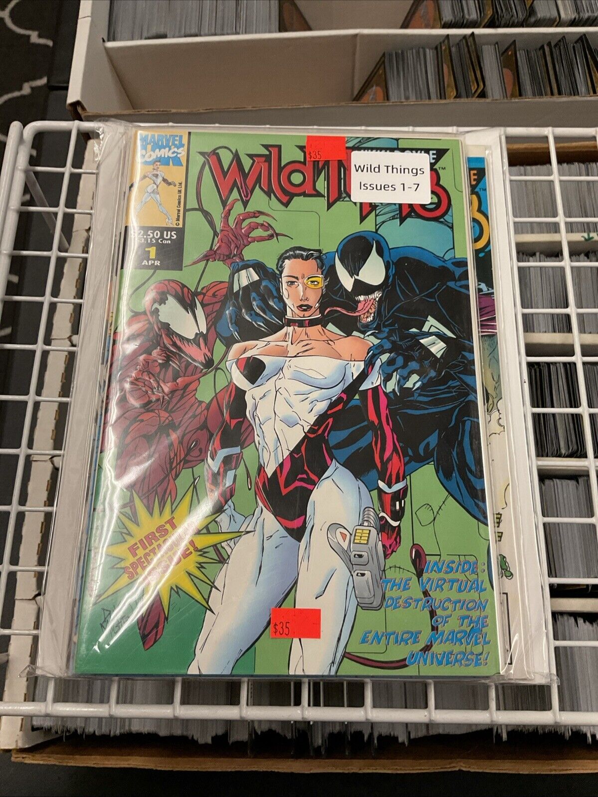 Nikki Doyle Wild Thing #1-7 set (1993) Marvel Comics UK 7 Comics