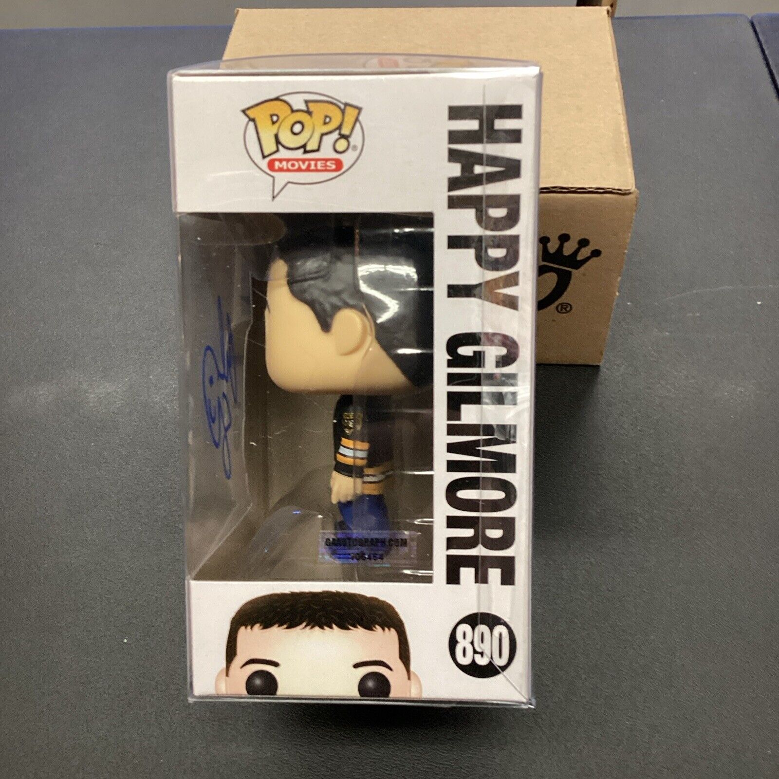 Funko Pop! Vinyl: Happy Gilmore #890 Signed By Adam Sandler With COA