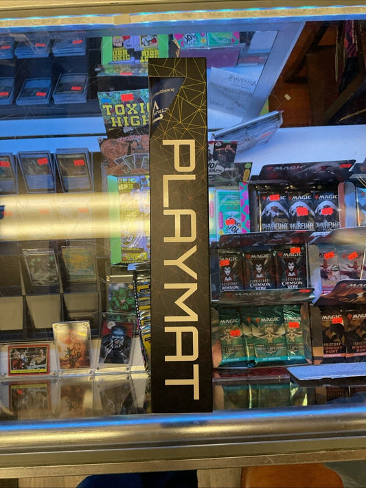 BCW Spectrum Playmat with Stitched Edging - Blue