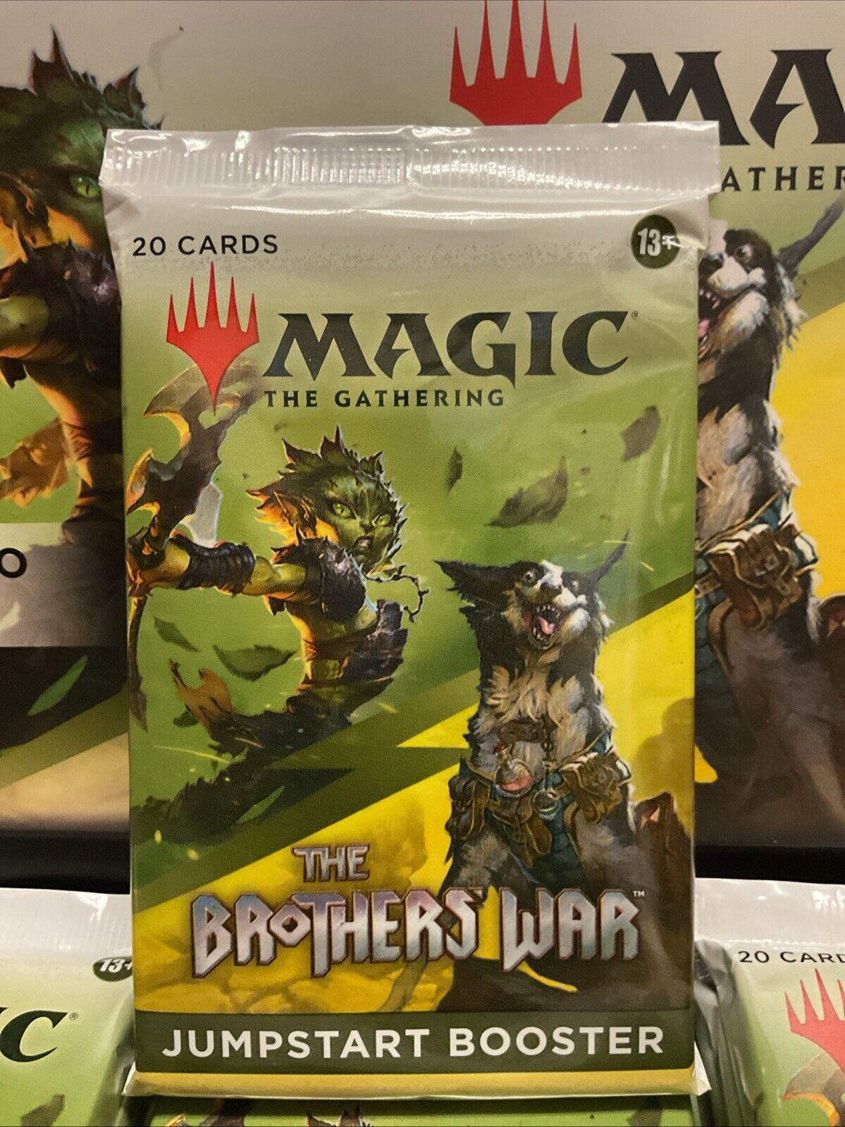 (1) MTG Booster Pack Brothers' War Jumpstart Booster Pack New