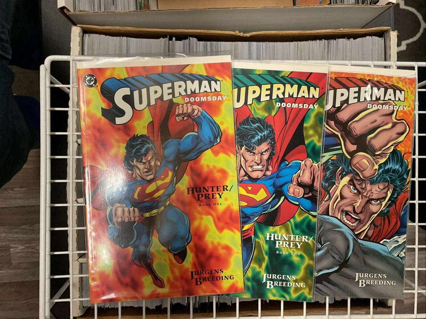 Superman: Doomsday Hunter/Prey #1-3 (1 2 3) Complete SET (1994) - UNREAD - NM/M