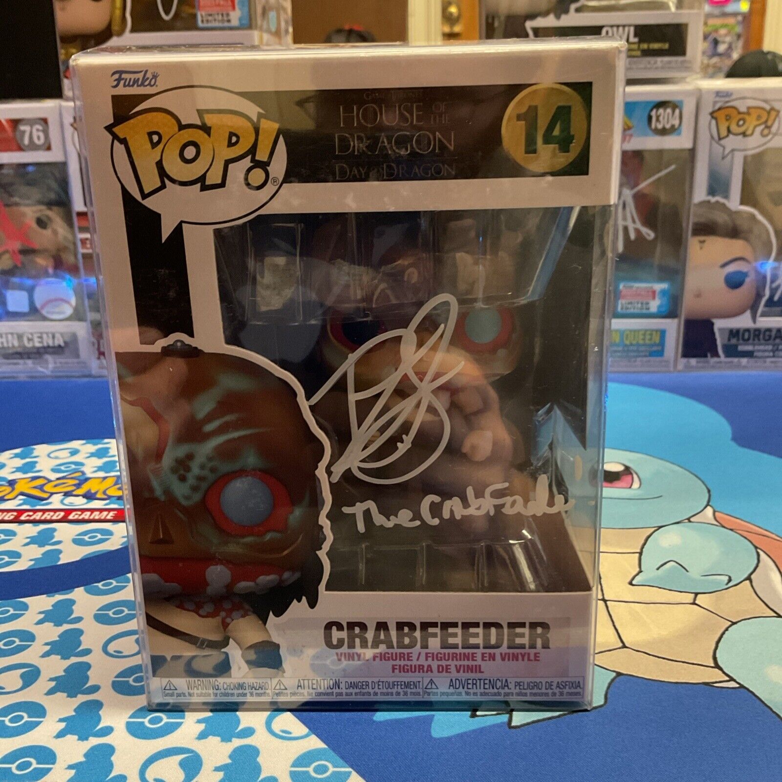 Funko Pop House Of The Dragon - Crabfeeder #14 Signed Ke Huy Quan COA