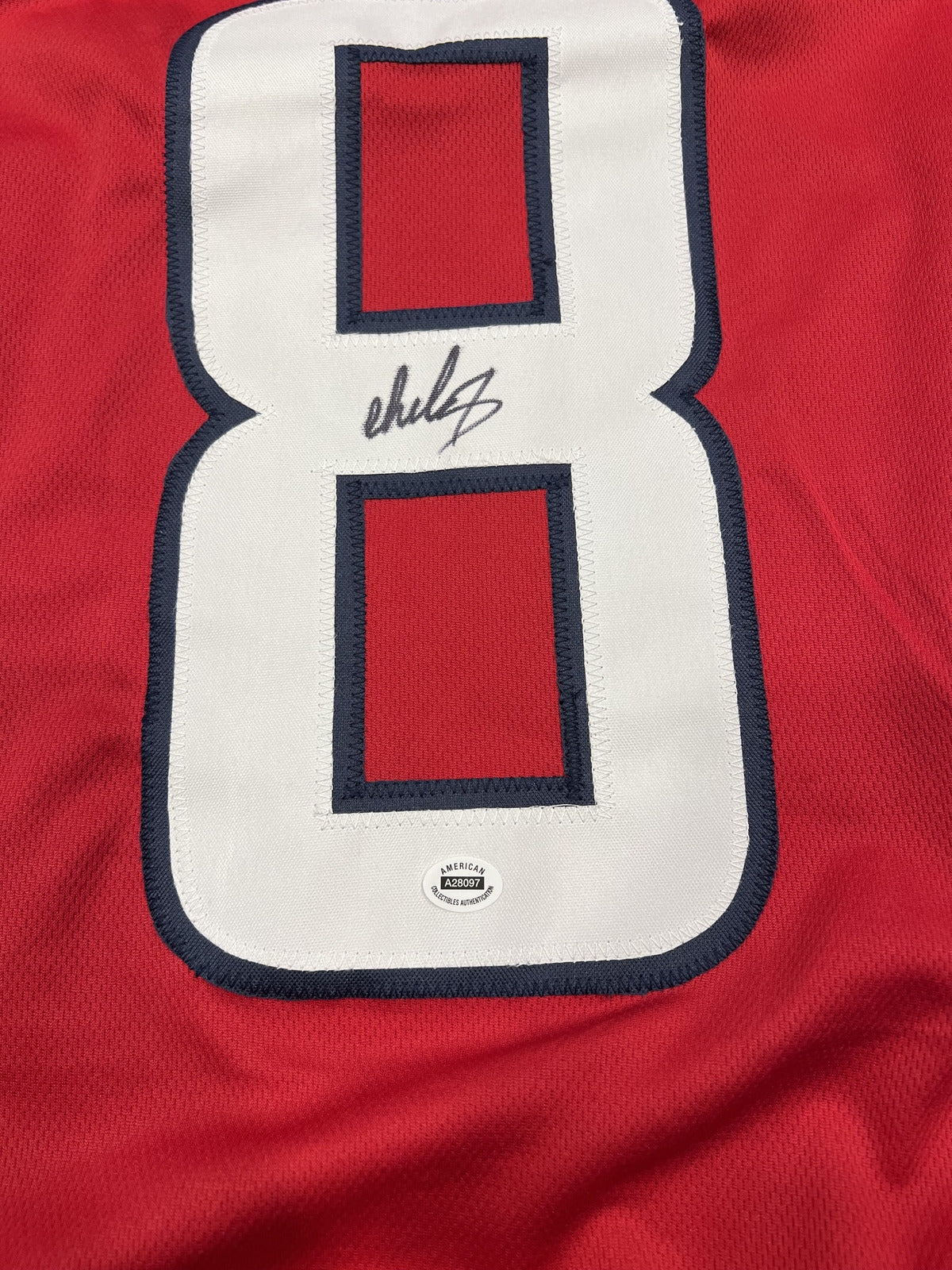 Alex Ovechkin Signed Washington Capitals Red Jersey with COA