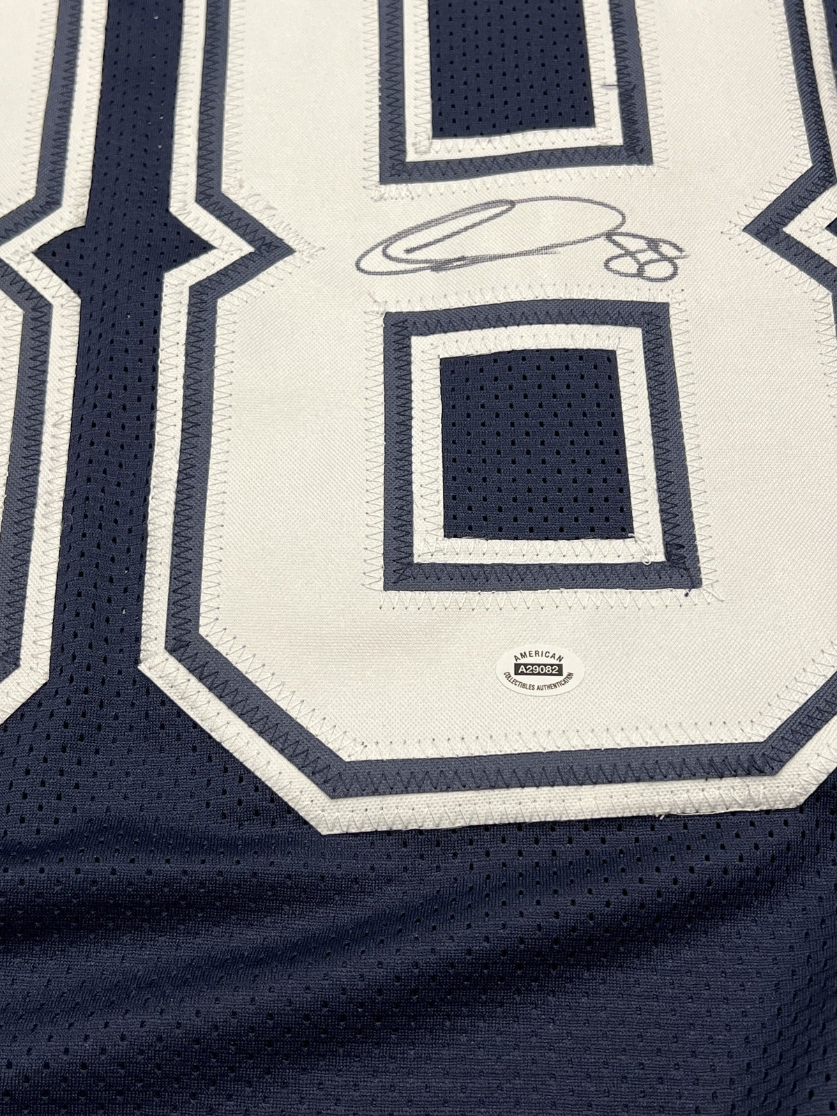 CeeDee Lamb Signed Dallas Cowboys Navy Jersey with COA