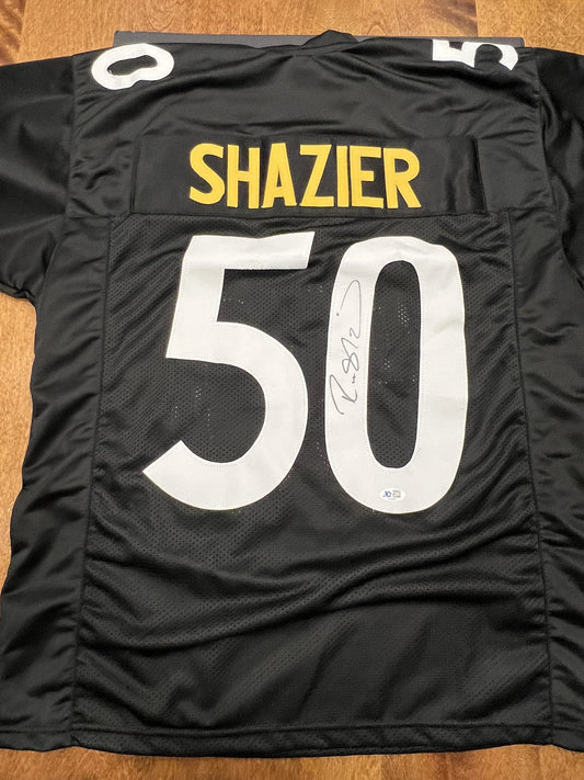 Ryan Shazier Signed Pittsburgh Steelers Black Jersey