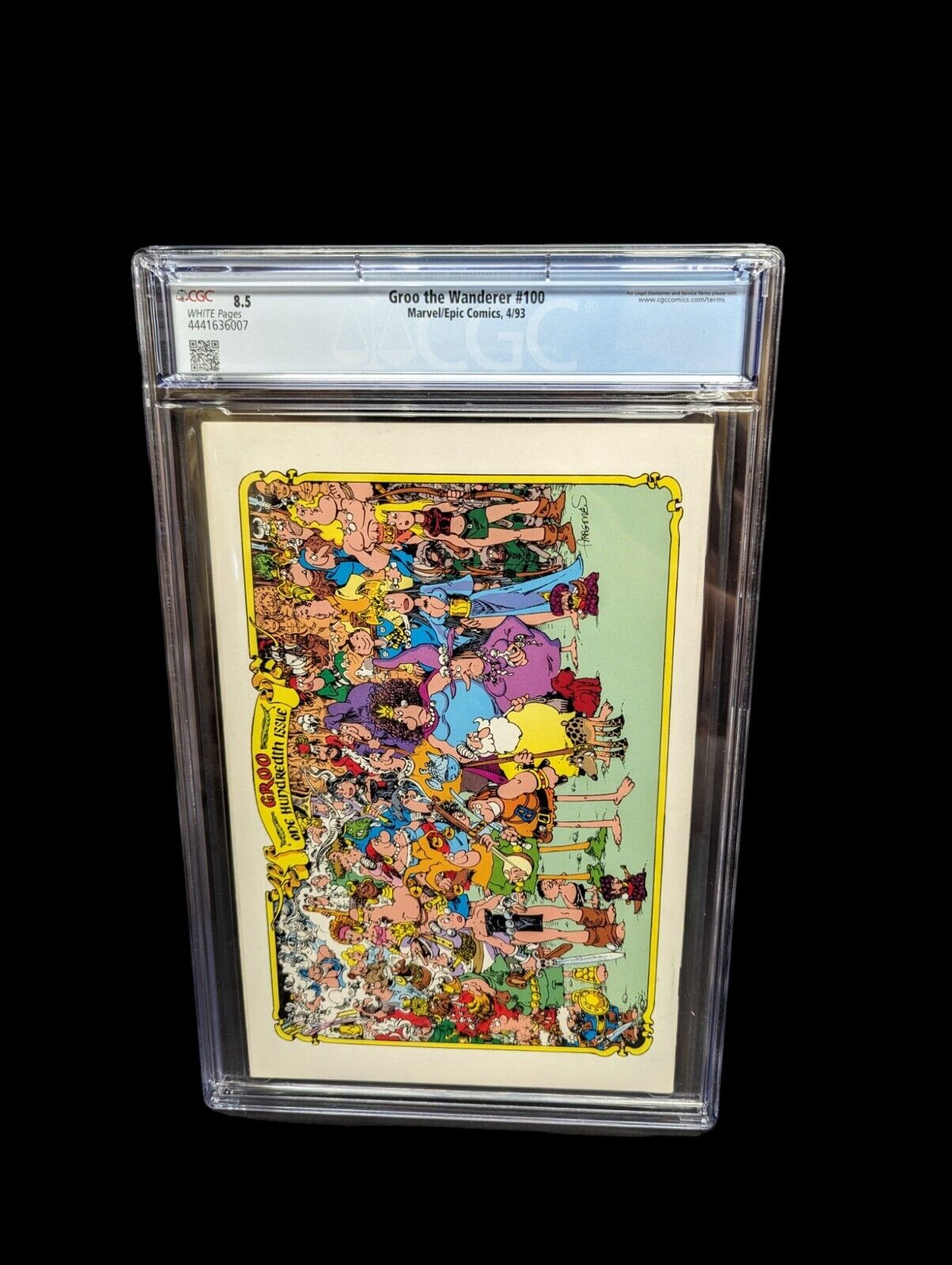 Groo the Wanderer 100 CGC 8.5 NM Sergio Aragones story cover & art Marvel/Epic