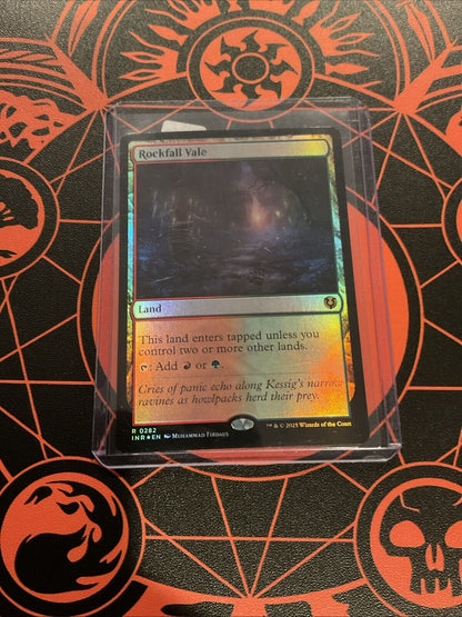 Rockfall Vale Innistrad Remastered Foil