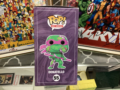 Funko POP! Art Series: Teenage Mutant Ninja Turtles - Donatello Signed With COA