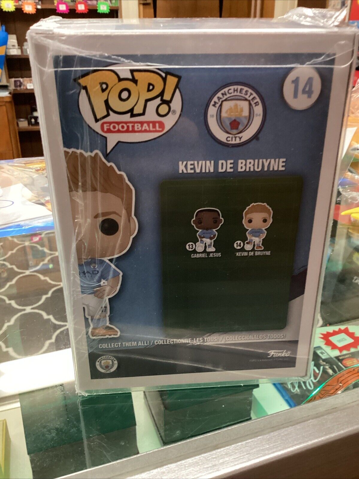 Funko Pop! Vinyl: Kevin De Bruyne #14 Signed With COA