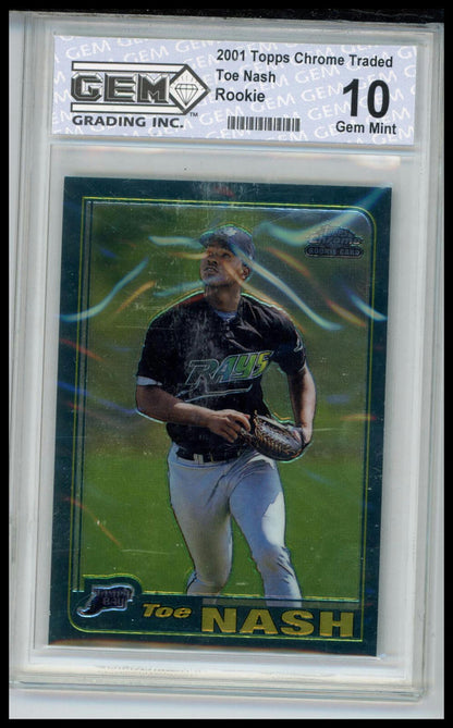 2001 Topps Traded & Rookies #T236 Toe Nash Chrome Other 10