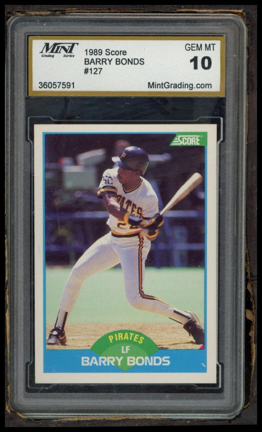 1989 Score #127 Barry Bonds Other 10