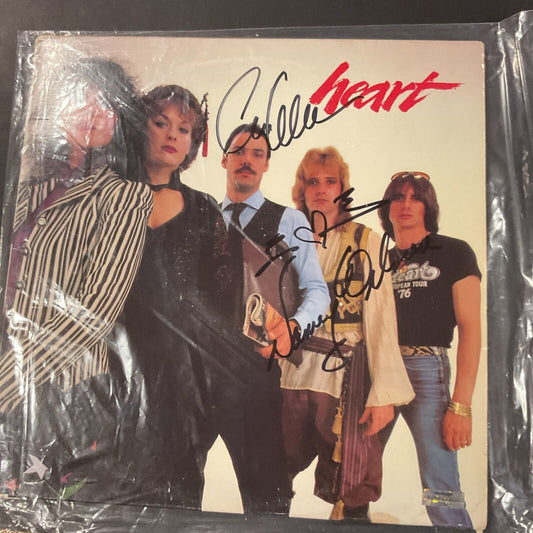 HEART signed/autographed record album  ANN & NANCY WILSON W Coa