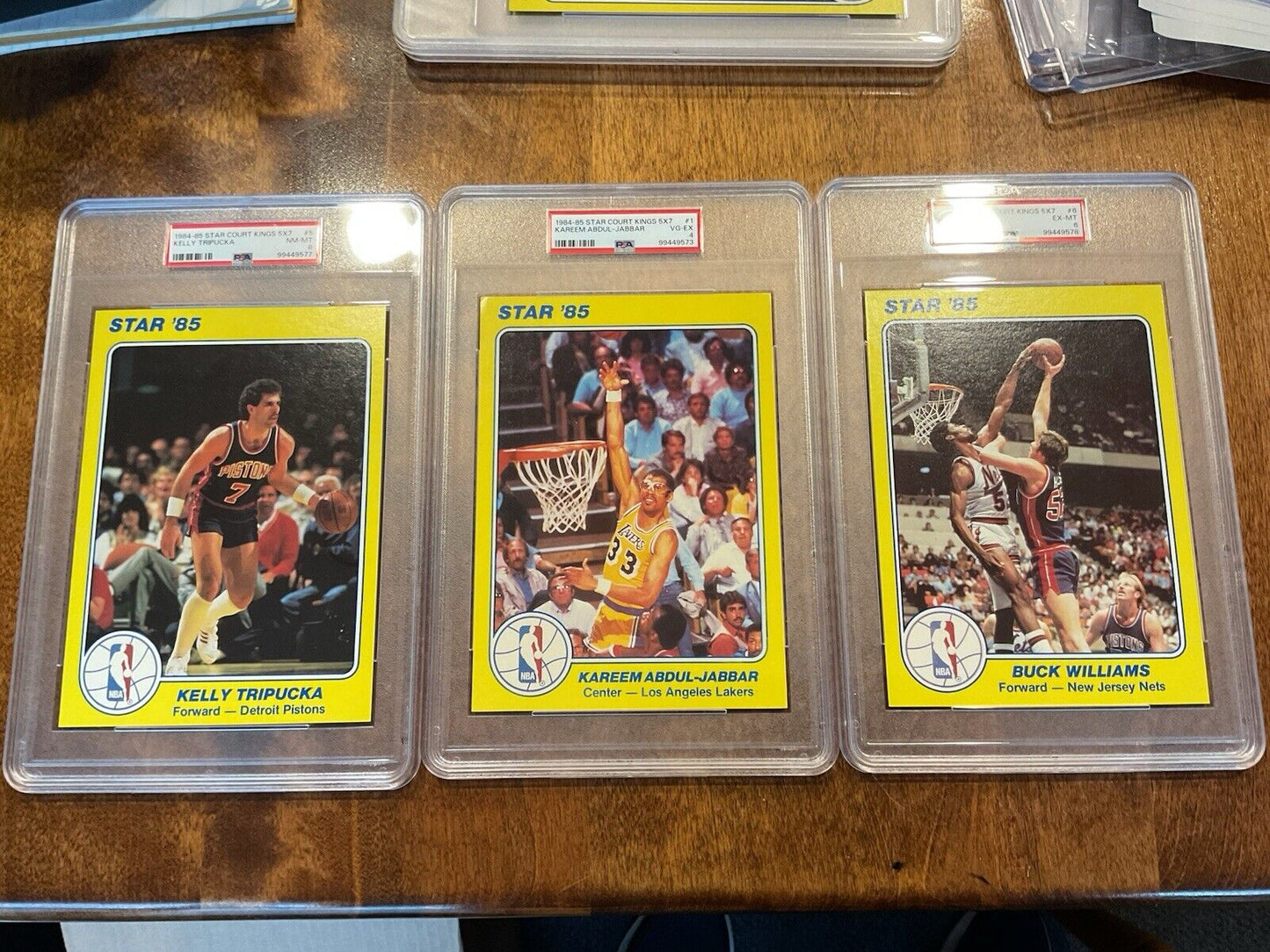 Complete Graded Series 1 NBA Court Kings Star 85/1 To 25 Graded  PSA Grades Vary