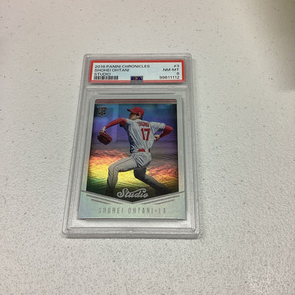 2018 Panini #3 Shoei Ohtani PSA Grade 8