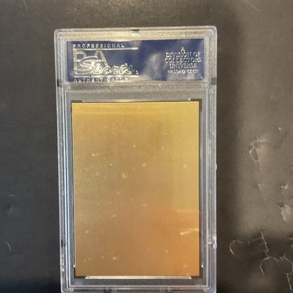 1982 Hall of Fame Hugh Duffy metallic plaque card PSA 7