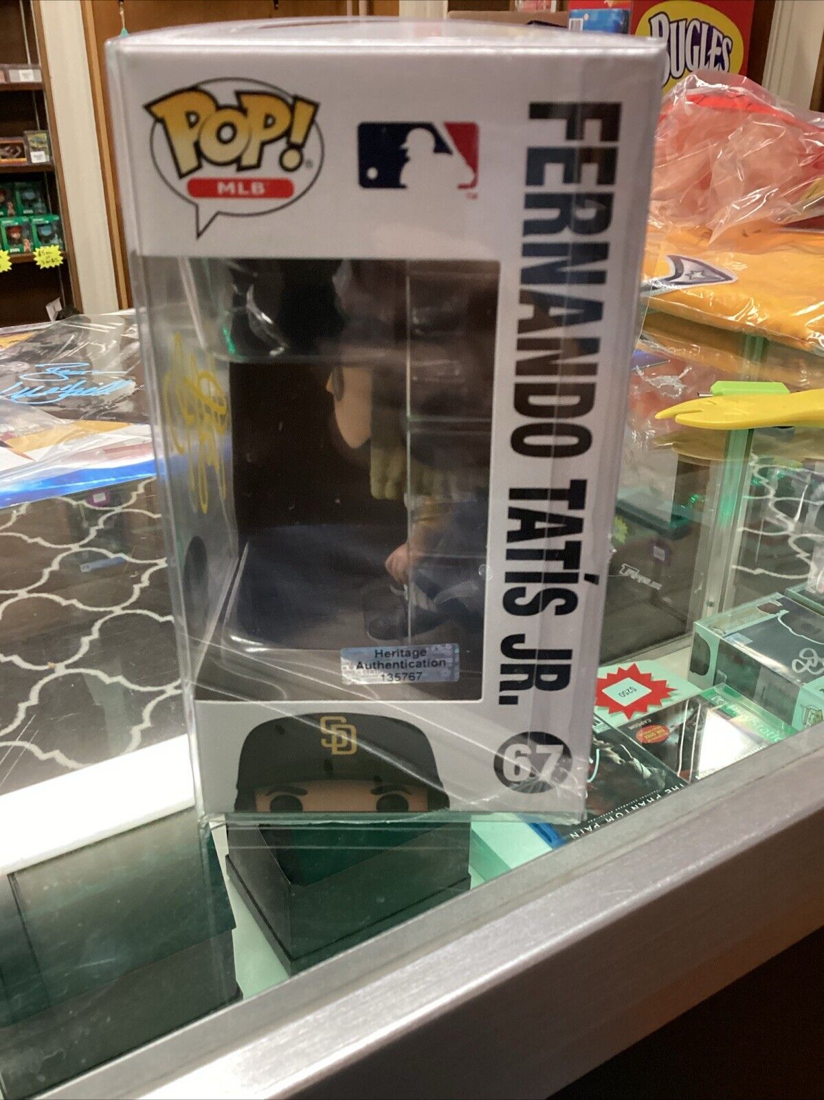 Funko Pop MLB San Diego Padres Fernando Tatis Jr Signed With COA