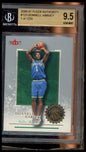 2000-01 Fleer Authority #123 Donnell Harvey BGS 9.5 #/650