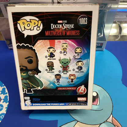 Chiwetel Ejiofor Signed Funko Pop Master Mordo Doctor Strange With COA