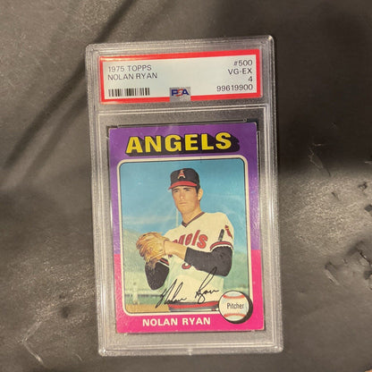 1975 Topps - #500 Nolan Ryan HOF PSA 4