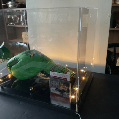 Autographed Tim Witherspoon boxing glove WBC JSA COA in Light Up Display Case 