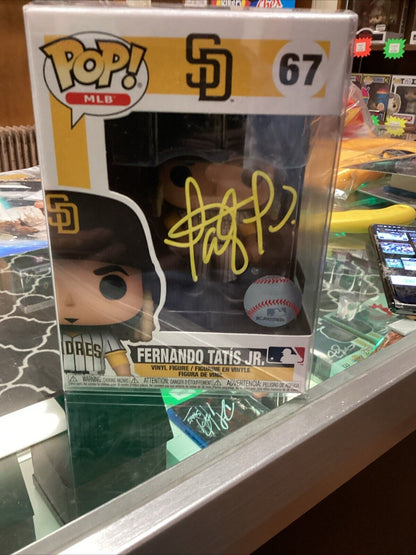 Funko Pop MLB San Diego Padres Fernando Tatis Jr Signed With COA