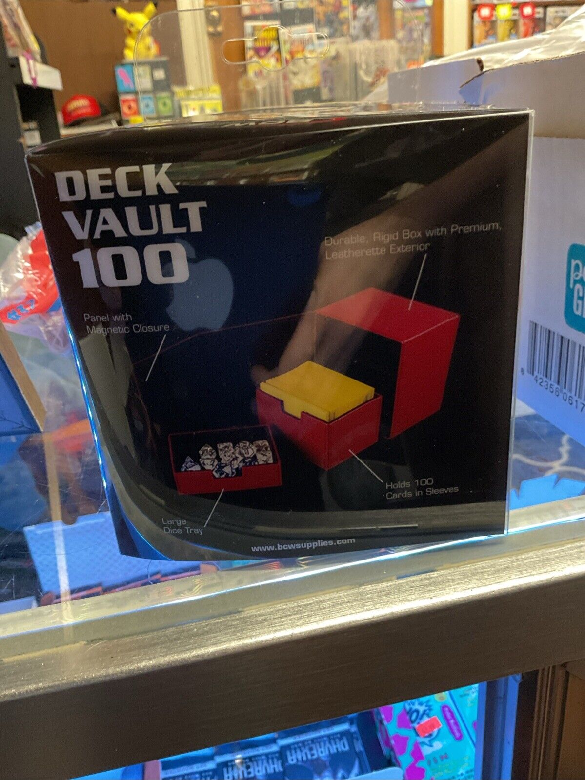 BCW Deck Vault LX 100 Deck Case - Gray