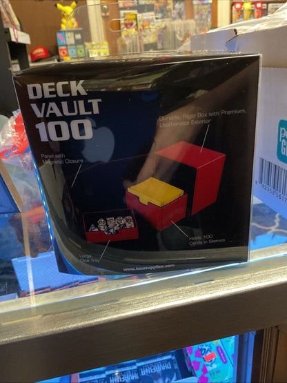 BCW Deck Vault LX 100 Deck Case - Gray