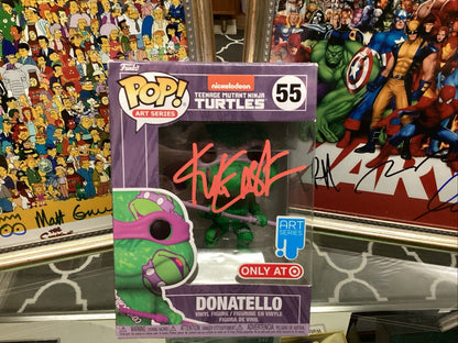 Funko POP! Art Series: Teenage Mutant Ninja Turtles - Donatello Signed With COA