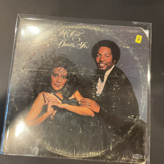 Autographed Marilyn Monroe & Billy Davis Junior Album signed by Billy Davis Coa