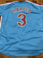 Bryce Harper Signed Philadelphia Phillies Powder Blue Jersey with COA