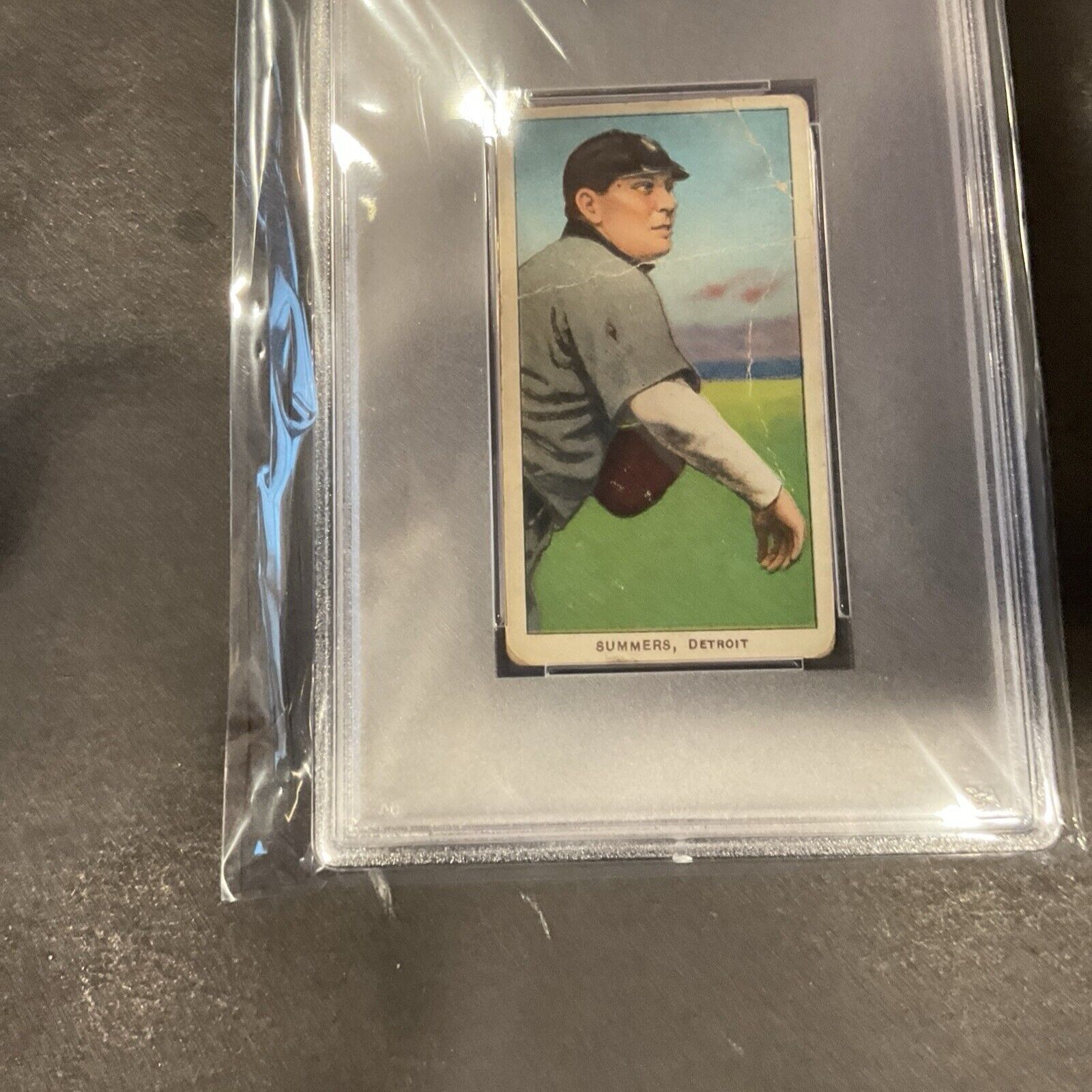 1909-11 T206 -  350 Back Ed Summers (RC) PSA 1