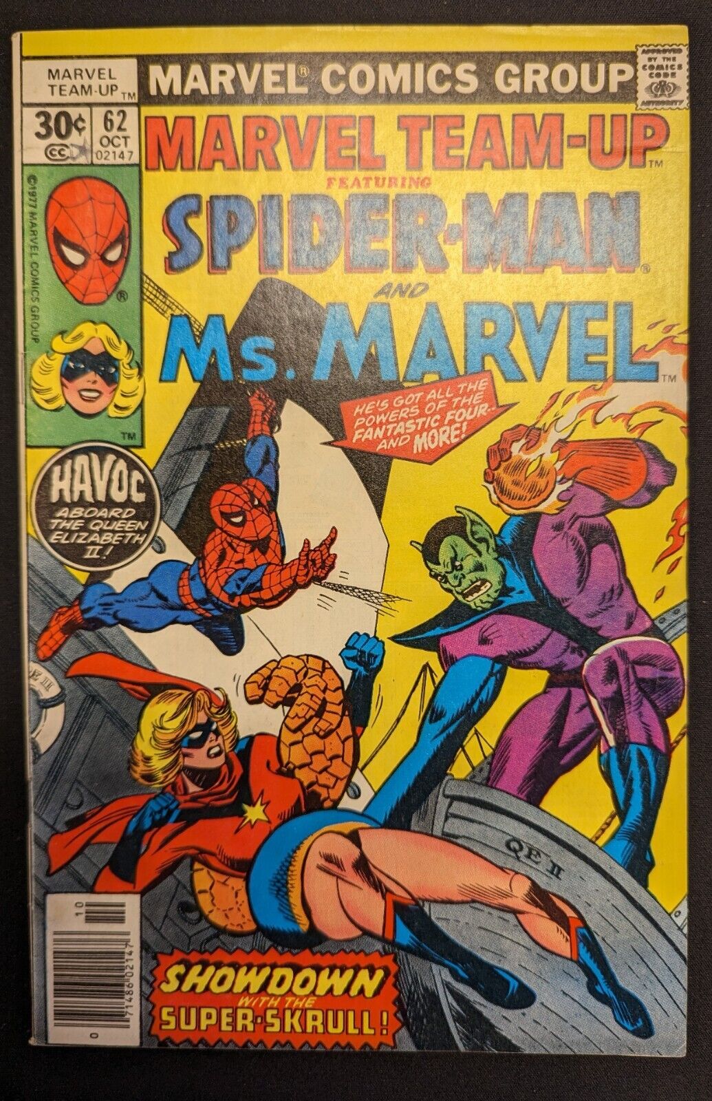 Lot of Marvel Team-Up Featuring Spiderman issues #48, 53, 59, 63