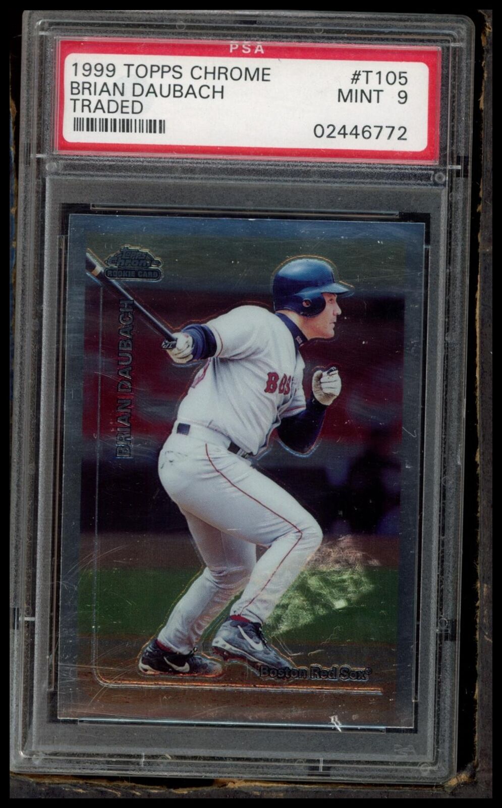 1999 Topps Chrome Traded #T105 Brian Daubach PSA 9