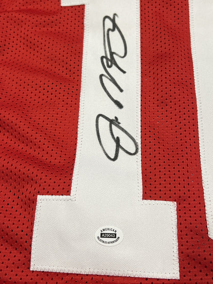 Ryan Shazier Signed Ohio State Buckeyes Red Jersey