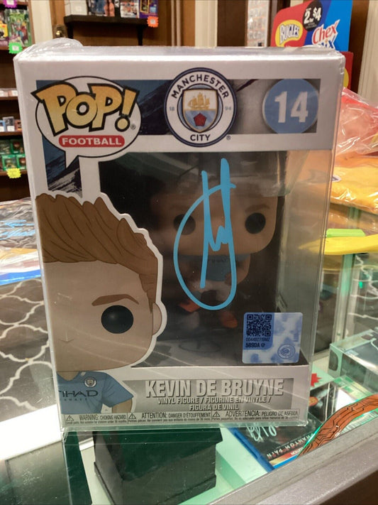 Funko Pop! Vinyl: Kevin De Bruyne #14 Signed With COA