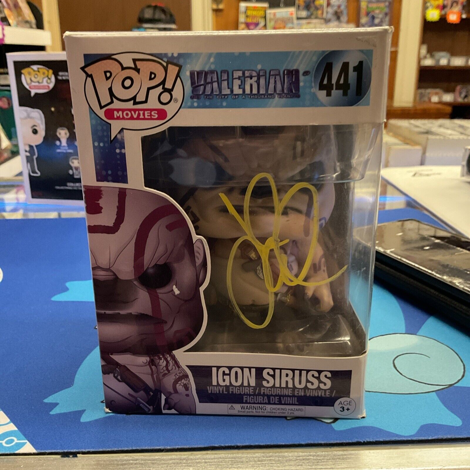 Funko Pop! Igon Siruss #441 Signed John Goodman COA