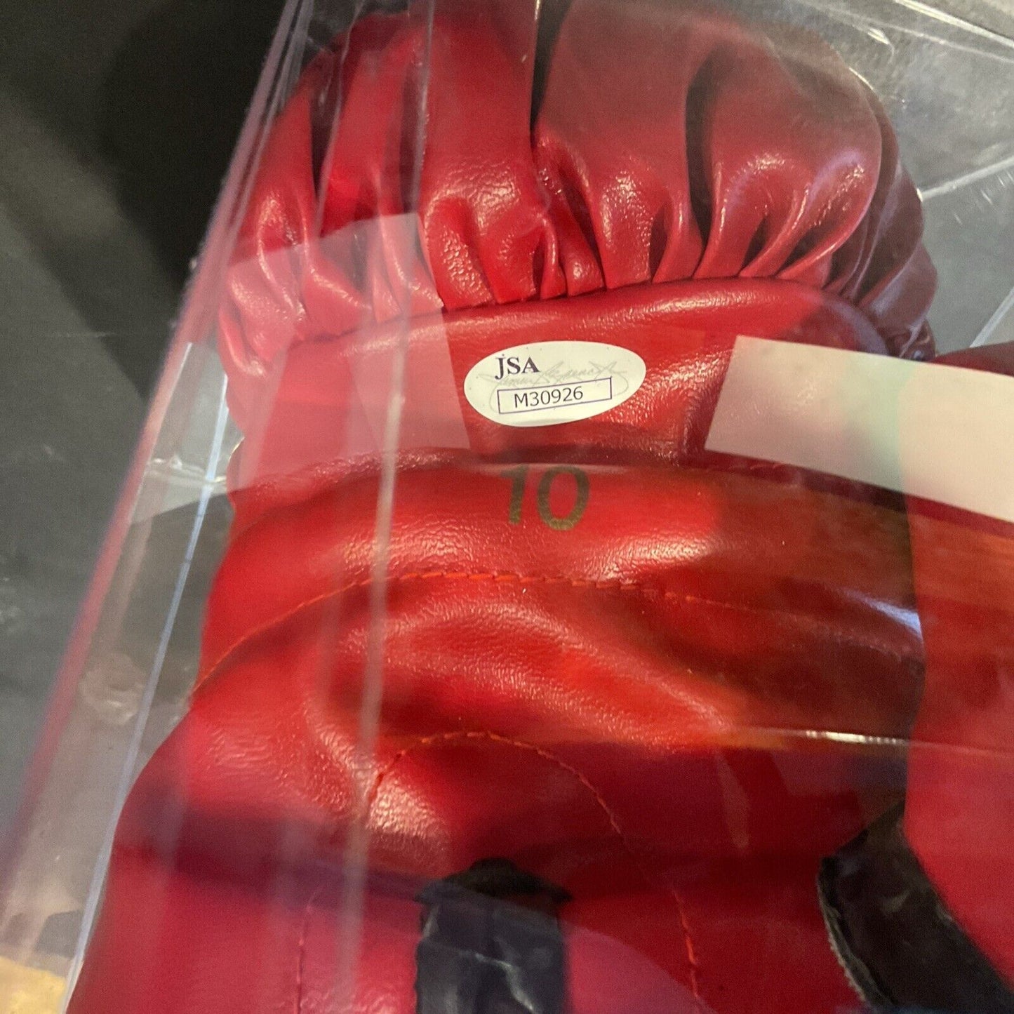 Autograph Emile  Griffith Boxing Glove With JSA  Authentication