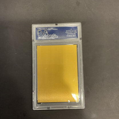 1981 Hall of Fame Addie Joss metallic placard PSA 9